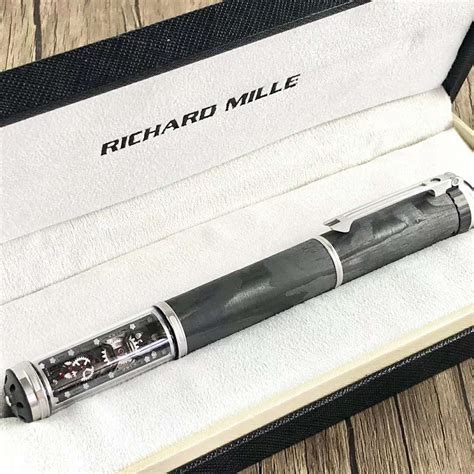 richard mille pen replica|richard mille mechanical fountain pen.